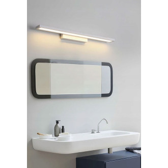 Rea LED koupelnové osvětlení 80CM APP841-1W černé placaté OSW-06767