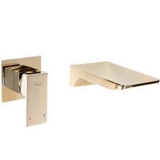 Rea Podomítková umyvadlová baterie Mason gold REA-B5150