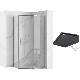Rea Axin sprchový kout 90x90, chrom REA-K8779