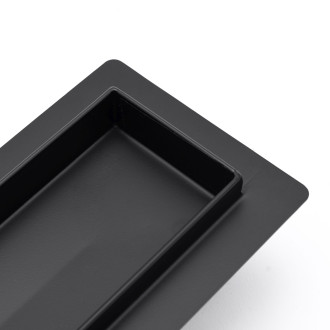 Rea Neo Pure lineární odtok, černá matná REA-G6050