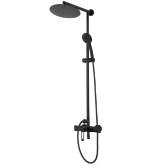 Rea Aldi Sprchový set, černá matná REA-P8800