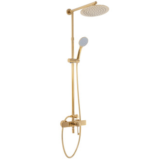 Rea Aldi sprchový set, zlatá lesklá REA-P8802