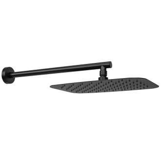 Rea Oval Podomítkový sprchový set + box, černá REA-P8467