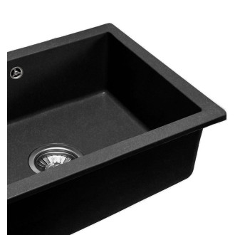 Rea Nels granitový dřez, černá ZLE-00109