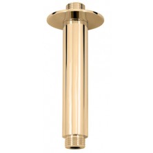 RAV SLEZÁK držák stropní sprchy kulatý - 15 cm - kov - zlato MD0311Z