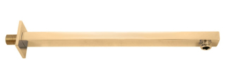 RAV SLEZÁK držák sprchy pevný 38 cm - kov - zlato MD0450Z