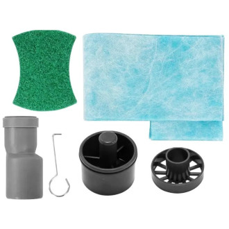 Rea Odtokový žlab + sifon + nohy + těsnící manžeta Neo&Pure 600 N PRO Black REA-G8905
