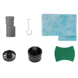 Rea Odtokový žlab + sifon + nohy + těsnící manžeta Neo&Pure 900 N PRO Black REA-G8908