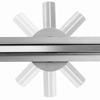 Rea Odtokový žlab + sifon + nohy + těsnící manžeta Neo Slim Pro-800 REA-G8402