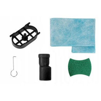 Rea Odtokový žlab + sifon + nohy + těsnící manžeta Neo Slim Pro-800 Black REA-G8902