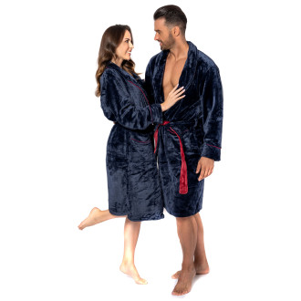 Pánský župan Roger Navy Red Men m