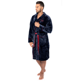 Pánský župan Roger Navy Red Men m