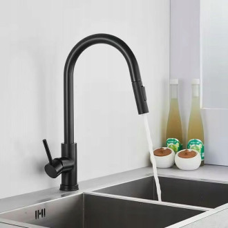 Rea kuchyňská baterie Fresh- matná černá REA-B9147