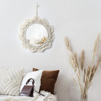 Nástěnné zrcadlo Boho 50CM 322047