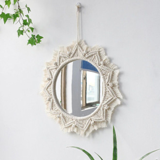 Nástěnné zrcadlo Boho 50CM 322047