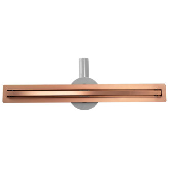 REA Neo Slim Pro odokovýb žlab  brushed copper 60 REA-G0650