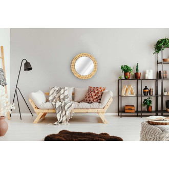 Nástěnné zrcadlo Boho 36CM KLNA-MR01