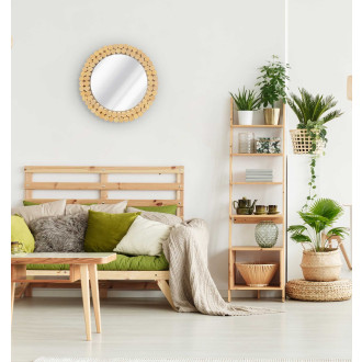 Nástěnné zrcadlo Boho 36CM KLNA-MR01