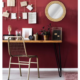 Nástěnné zrcadlo Boho 36CM KLNA-MR01