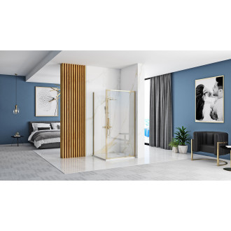 Rea Sprchová kabina REA Rapid Swing Gold KPL-K5621