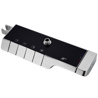 REA Sprchový set s termostatem - Rob Nickiel Brush Inox REA-P6624