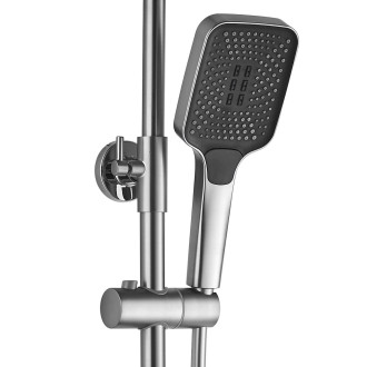REA Sprchový set s termostatem - Rob Nickiel Brush Inox REA-P6624