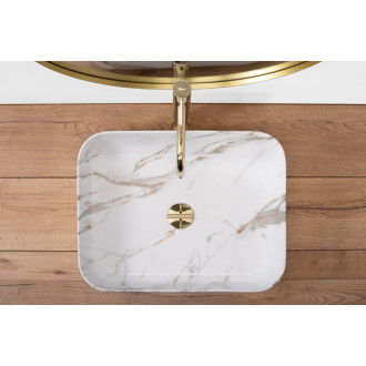 Rea Demi Aiax Shiny umyvadlo na desku REA-U4100