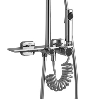 Rea Helix sprchový set, chrom REA-P6620
