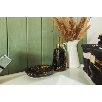 REA Keramický koupelnový set, černá HOM-01105