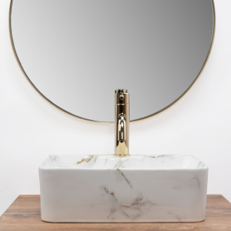 Rea Kelly Aiax Shiny umyvadlo na desku REA-U6504