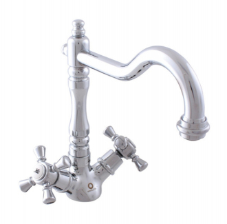 RAV SLEZÁK MORAVA Baterie dřezová stojánková s otočným ústím - výška 224 mm MK320.0/8