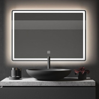 REA Zrcadlo LED 80x60cm P10407 HOM-02829