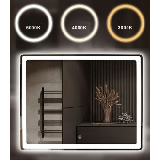 REA Zrcadlo LED 80x60cm P10407 HOM-02829