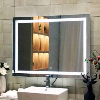REA Zrcadlo LED 80x60cm P10407 HOM-02829