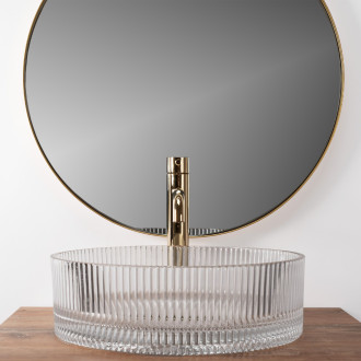 REA Ingrid Transparent umyvadlo na desku REA-U0278