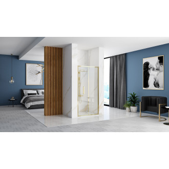 REA Rapid Fold sprchové dveře 100 zlatá REA-K4130