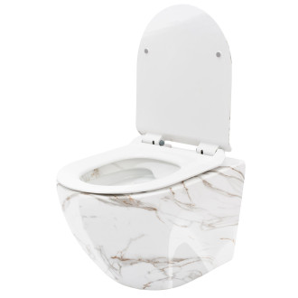 REA Carlos Lava Shiny WC mísa bez splachovacího okruhu REA-C0536