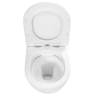 WC mísa bez splachovacího okruhu Rea Carlos Nature Marble