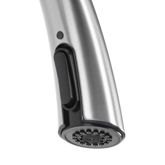 REA Ross kuchyňská baterie, broušený nikl inox REA-B5314