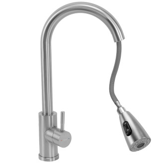 REA Cross kuchyňská baterie, nikl REA-B5308