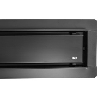 REA Odtokový žlab Pure Neox - matný černý REA-G6605