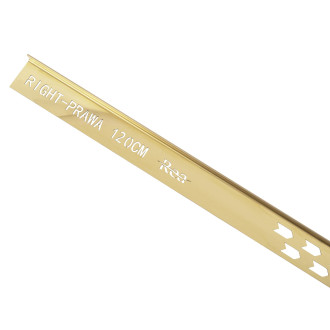 Listwa spadkowa brodzikowa 120cm Gold