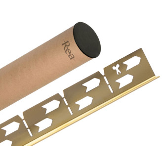 Listwa spadkowa brodzikowa 120cm Gold