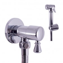 RAV SLEZÁK hygienický komplet na dvě použití, sprcha s tlačítkovým mechanismem - kov MK548