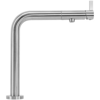 REA Cole kuchyňská baterie, broušený nikl REA-B0859