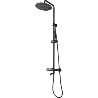 REA Lungo Sprchová sada s termostatem Black Metallic REA-P8763