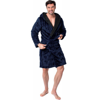 Pánský župan Jordan Navy Black L
