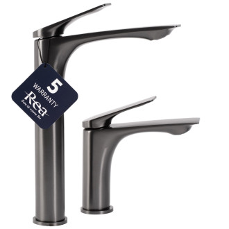 REA Avalon koupelnová baterie, vysoká  titanium REA-B2704