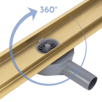REA Odtokový žlab REA Neox pro Brush Gold 70 REA-G2702