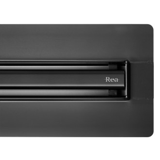 REA Odtokový žlab Neox Slim pro black 100 REA-G2712